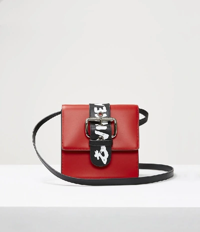 Vivienne Westwood Alex Small Handbag Red/graffiti