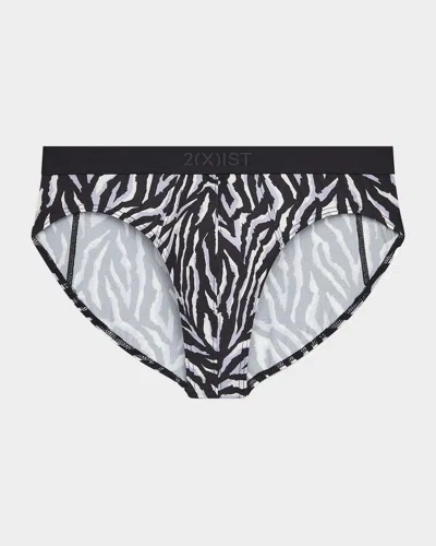 2(X)IST MEN'S SLIQ STRETCH BRIEFS