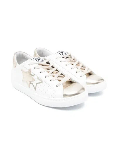 2 STAR LEATHER SNEAKERS