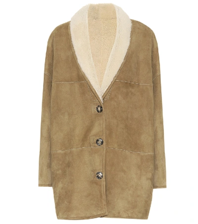 ISABEL MARANT ÉTOILE CARMAN REVERSIBLE SHEARLING COAT