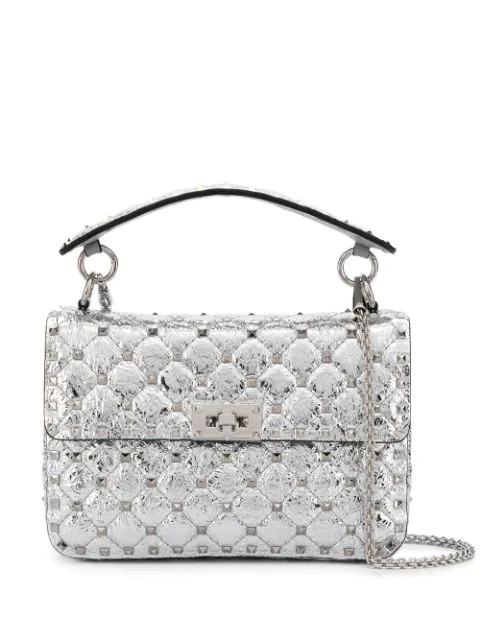 valentino rockstud silver