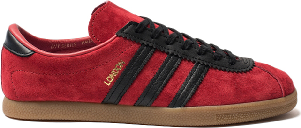 adidas london red black