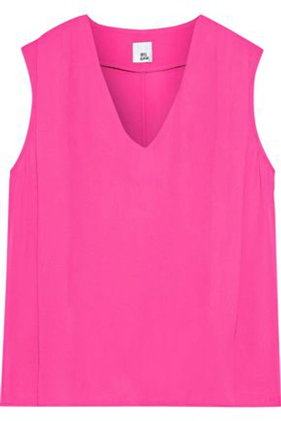 IRIS & INK ASTRID PLEATED CREPE TOP