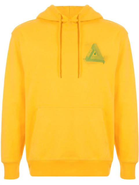 palace yellow hoodie