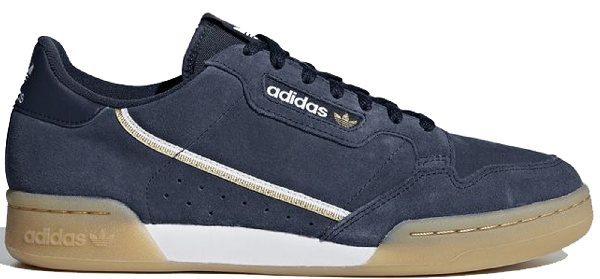 adidas continental 80 collegiate gold