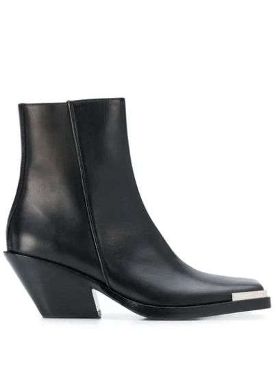 ACNE STUDIOS METAL TOE CAP BOOTS
