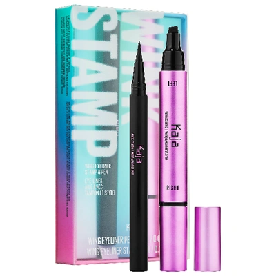 KAJA WINK STAMP ORIGINAL WATERPROOF WING EYELINER STAMP & PEN ORIGINAL INK BLACK