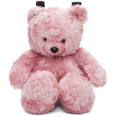 VETEMENTS PINK TEDDY BEAR BACKPACK