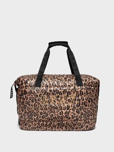 Dkny leopard print bag deals