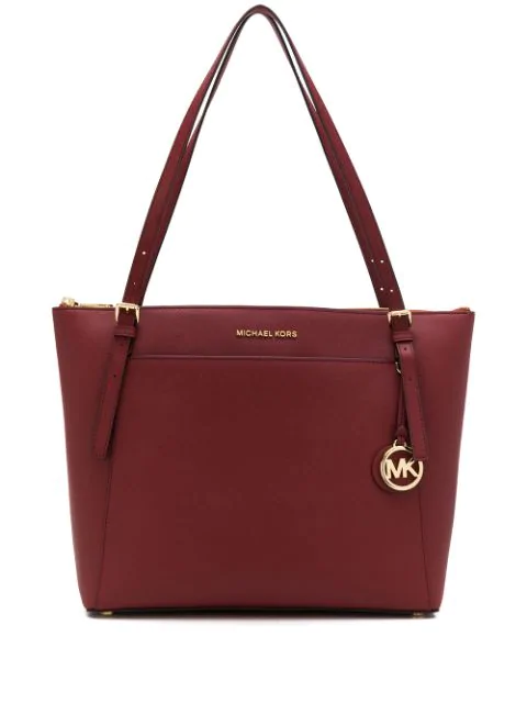 michael kors large tote red