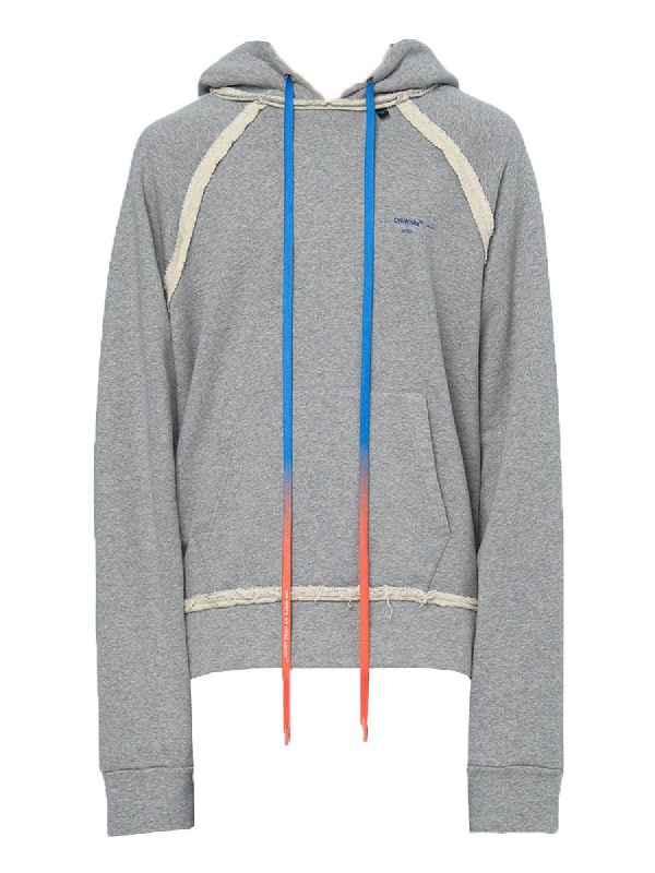 Off White Acrylic Paint Arrows Hoodie | atelier-yuwa.ciao.jp