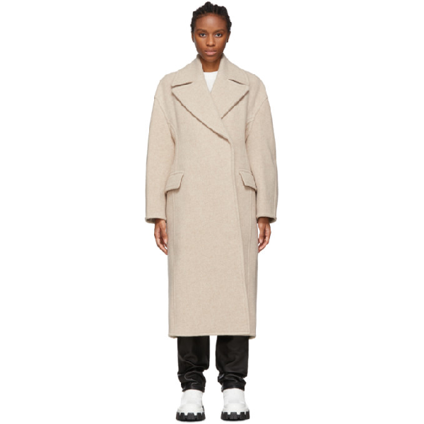 acne studios wool blend coat