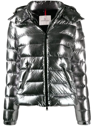 Moncler silver jacket on sale