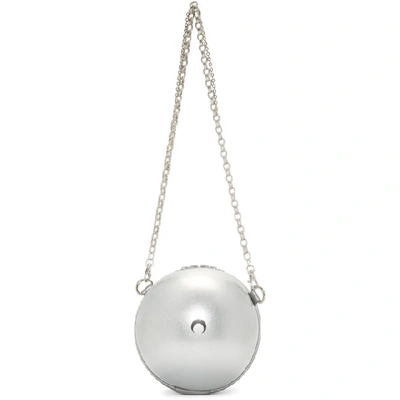 MARINE SERRE MARINE SERRE SILVER BALL BAG
