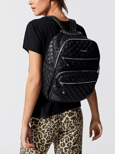 Shop Mz Wallace Crosby Backpack Traveler In Black