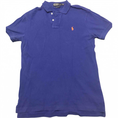 Shop Pre-owned Polo Ralph Lauren Polo Shirt In Blue