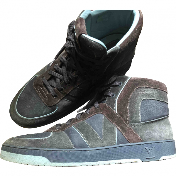 lv trainer sneaker boot