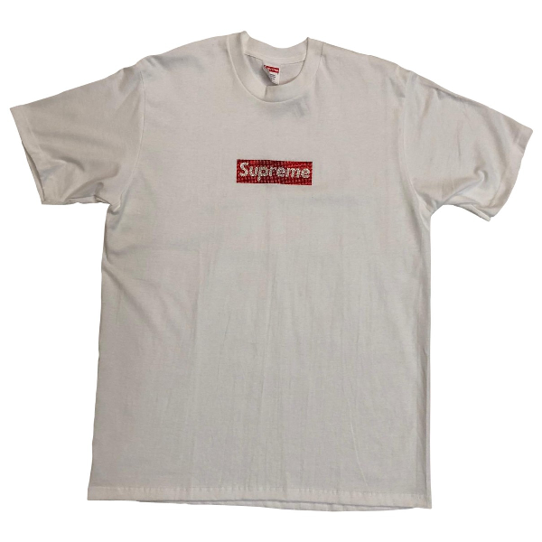 supreme white t shirt original
