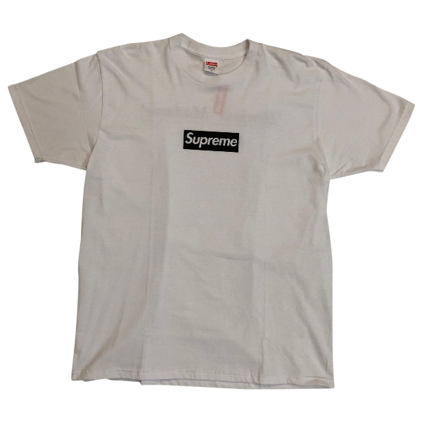 supreme white t shirt original