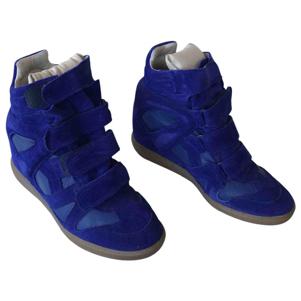 blue suede trainers womens