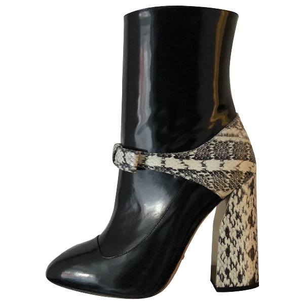 gucci python boots