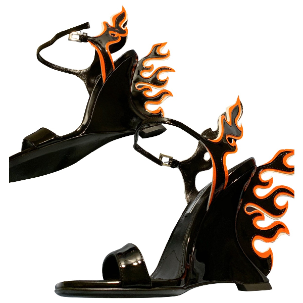 prada flame shoes