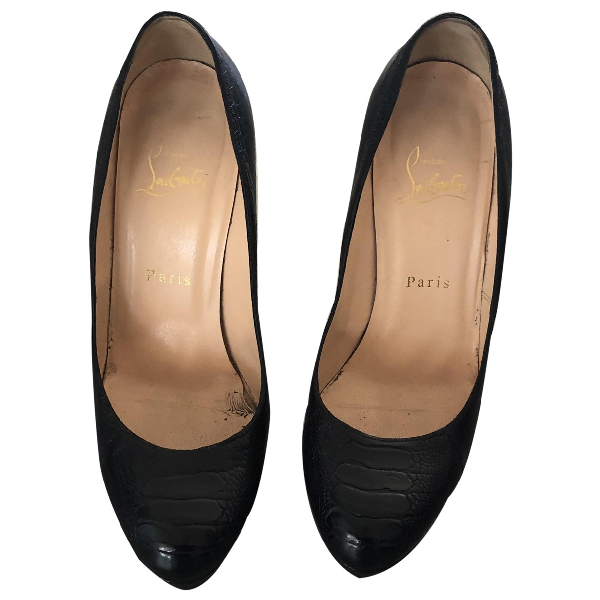 louboutin python heels