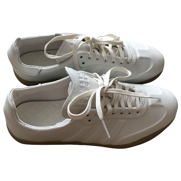 white leather sambas