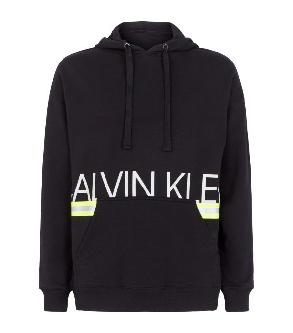 calvin klein neon hoodie