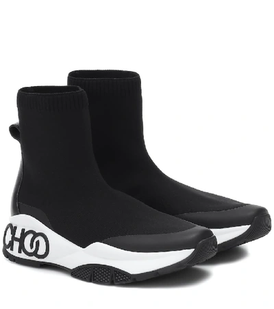 JIMMY CHOO RAINE SOCK/F SNEAKERS