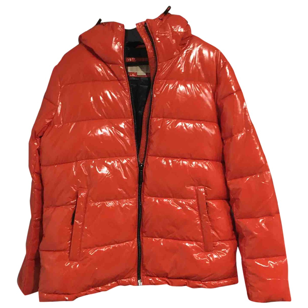 michael kors coats womens orange