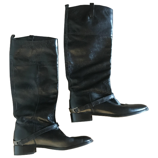 hugo boss leather boots