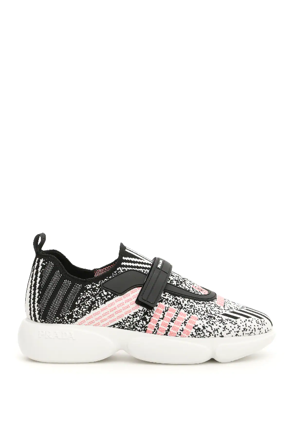 prada cloudbust sneakers pink