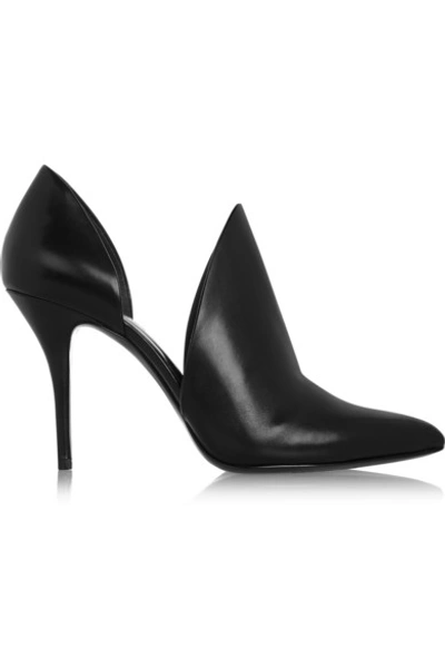ALEXANDER WANG Leva Cutout Leather Ankle Boots