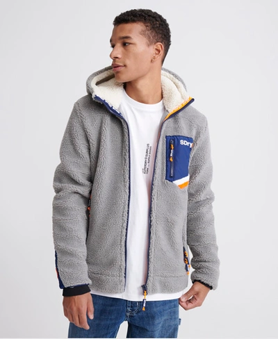 SUPERDRY CELSIUS SHERPA TRACK HOODIE
