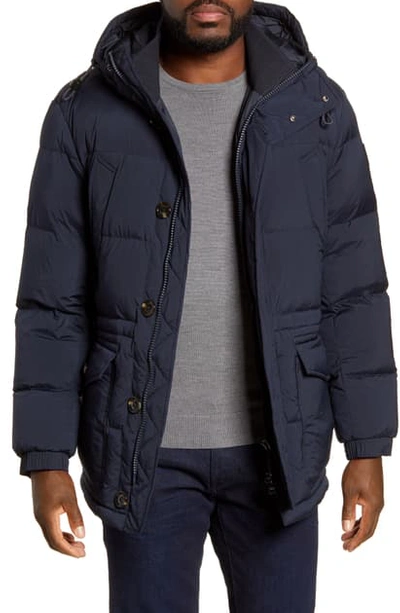 HUGO BOSS DELARIO HOODED DOWN COAT