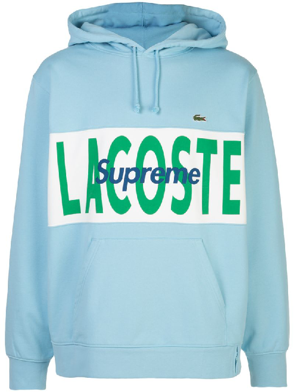 lacoste x supreme hoodie