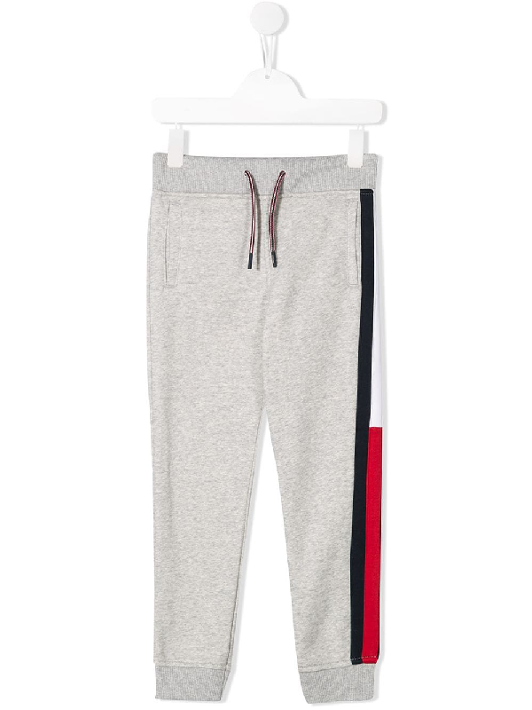 tommy hilfiger grey track pants