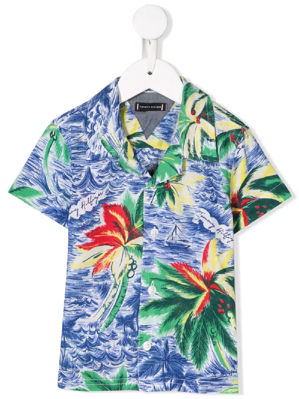 tommy hilfiger tropical shirt