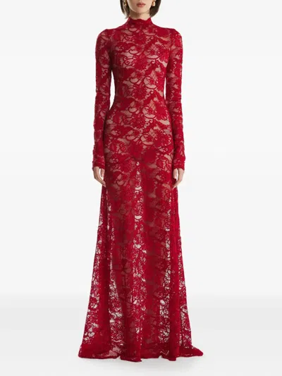 2310 STUDIO HIGH-NECK MAXI DRESS