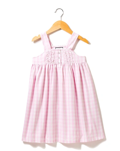 PETITE PLUME CHARLOTTE GINGHAM NIGHTGOWN