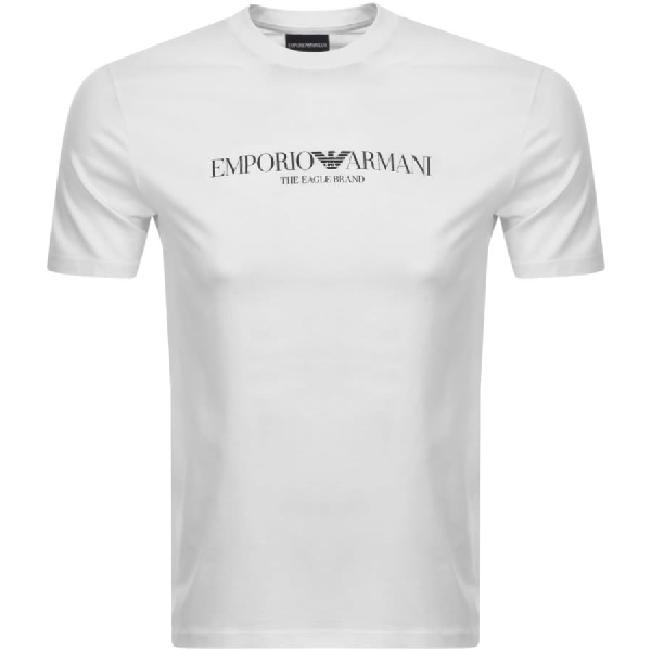 emporio armani signature t shirt