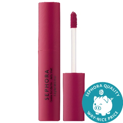 SEPHORA COLLECTION JELLY MELT GLOSSY LIP TINT SAMBA 0.12 OZ/ 3.6ML