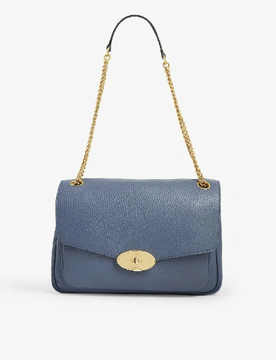 Mulberry Darley Small Leather Shoulder Bag In Nightfall