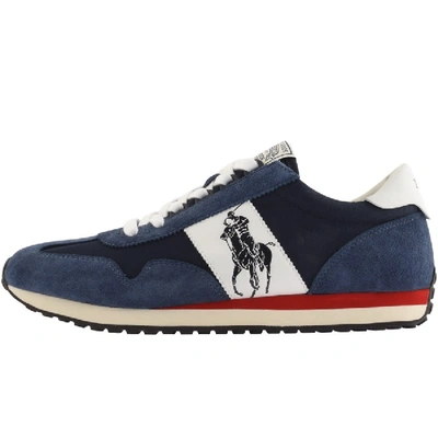 POLO RALPH LAUREN TRAIN 90 TRAINERS NAVY