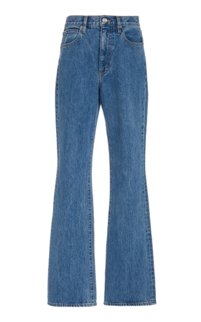 SLVRLAKE CHARLOTTE RIGID HIGH-RISE BOOT-CUT JEANS