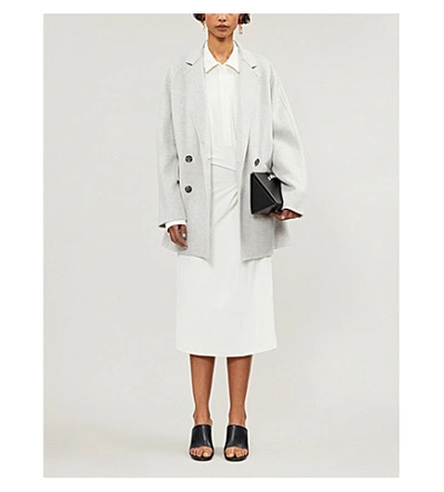 JOSEPH Milburn double-breasted wool and cashmere coat