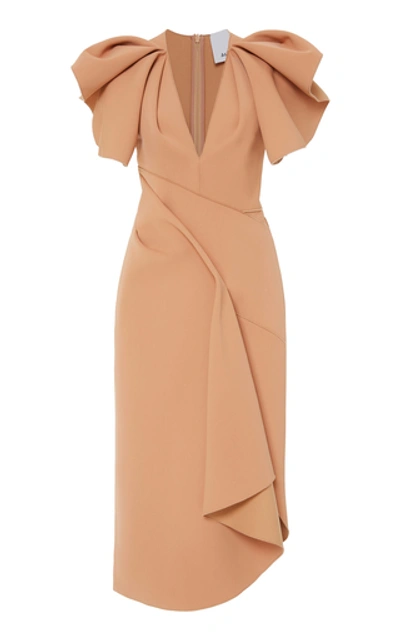 strapless open back dress Suri Ditsy Floral Mini Dress, Orange Floral S / Orange Floral main image 0