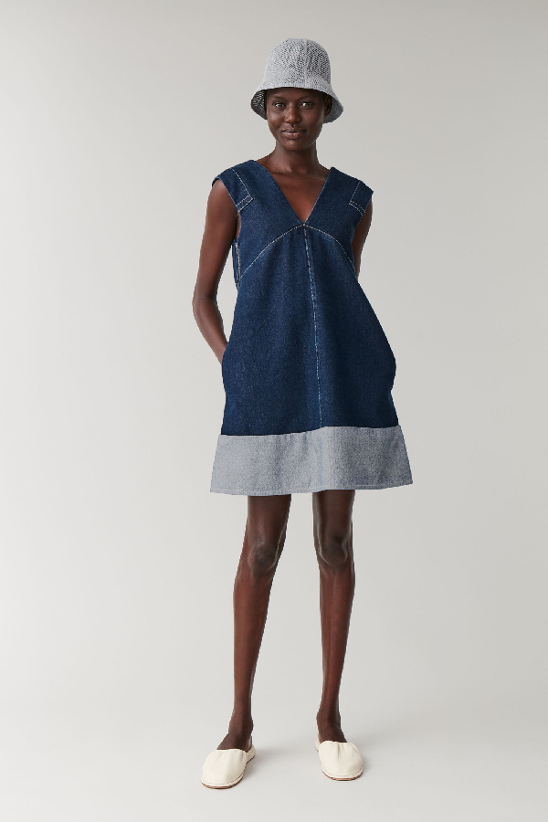 cos denim dress