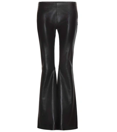 ACNE STUDIOS Luisa flared leather trousers